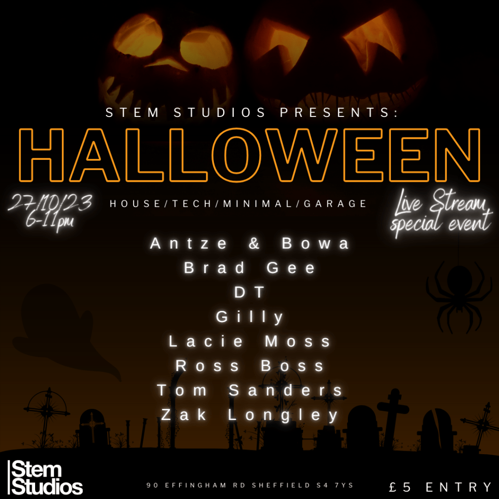 Stem Studios Halloween Livestream Special Event!